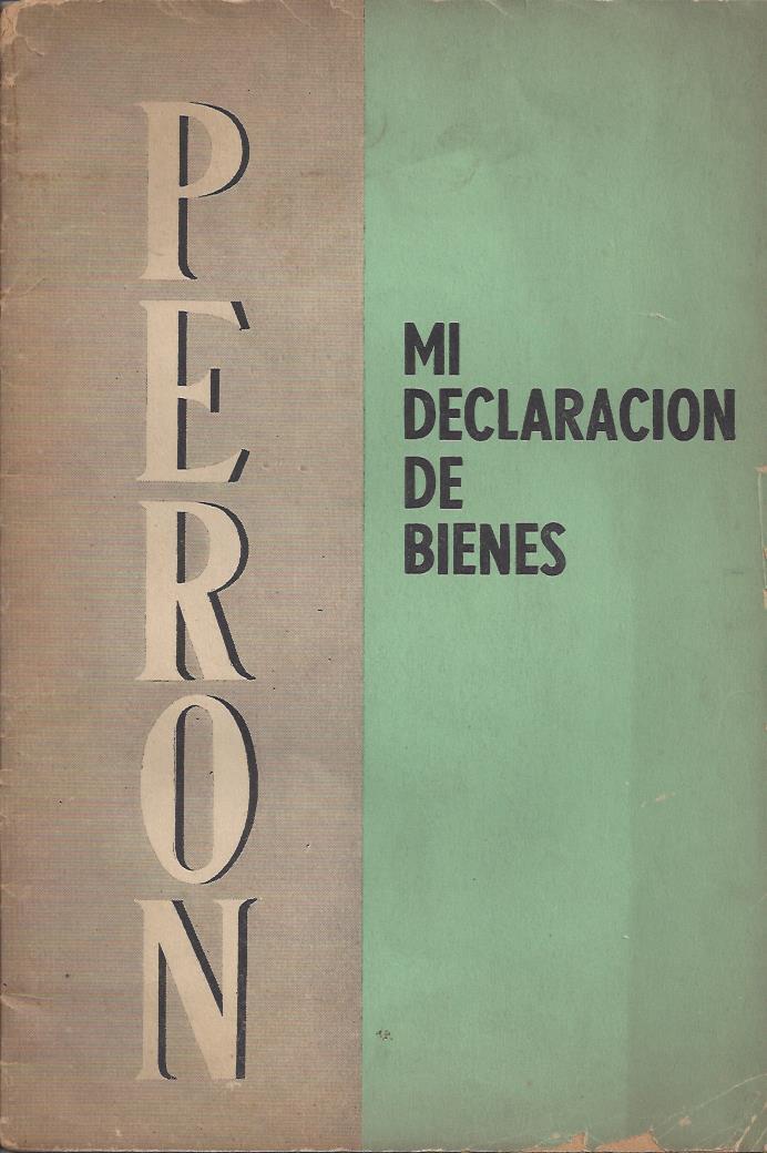 Mi declaración de bienes