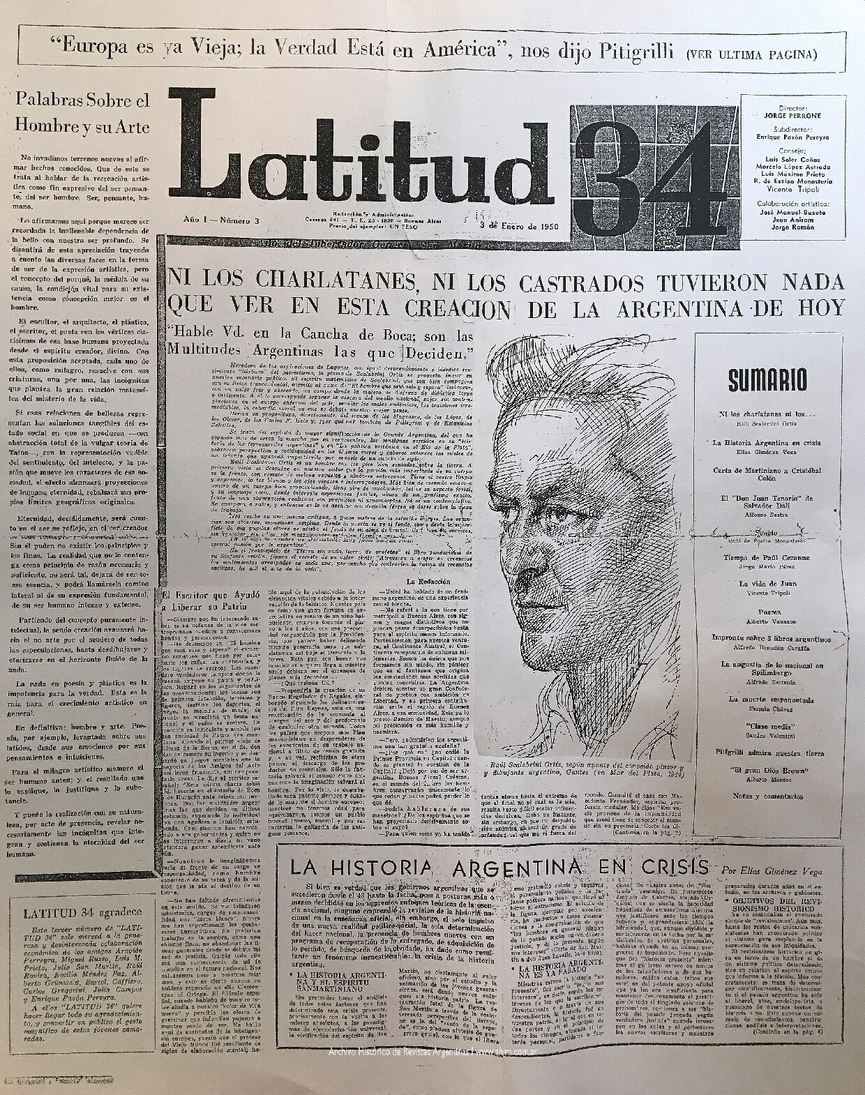 Latitud 34 - N° 3 Año 1