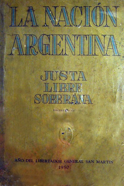 La Nacion Argentina Justa Libre Soberana
