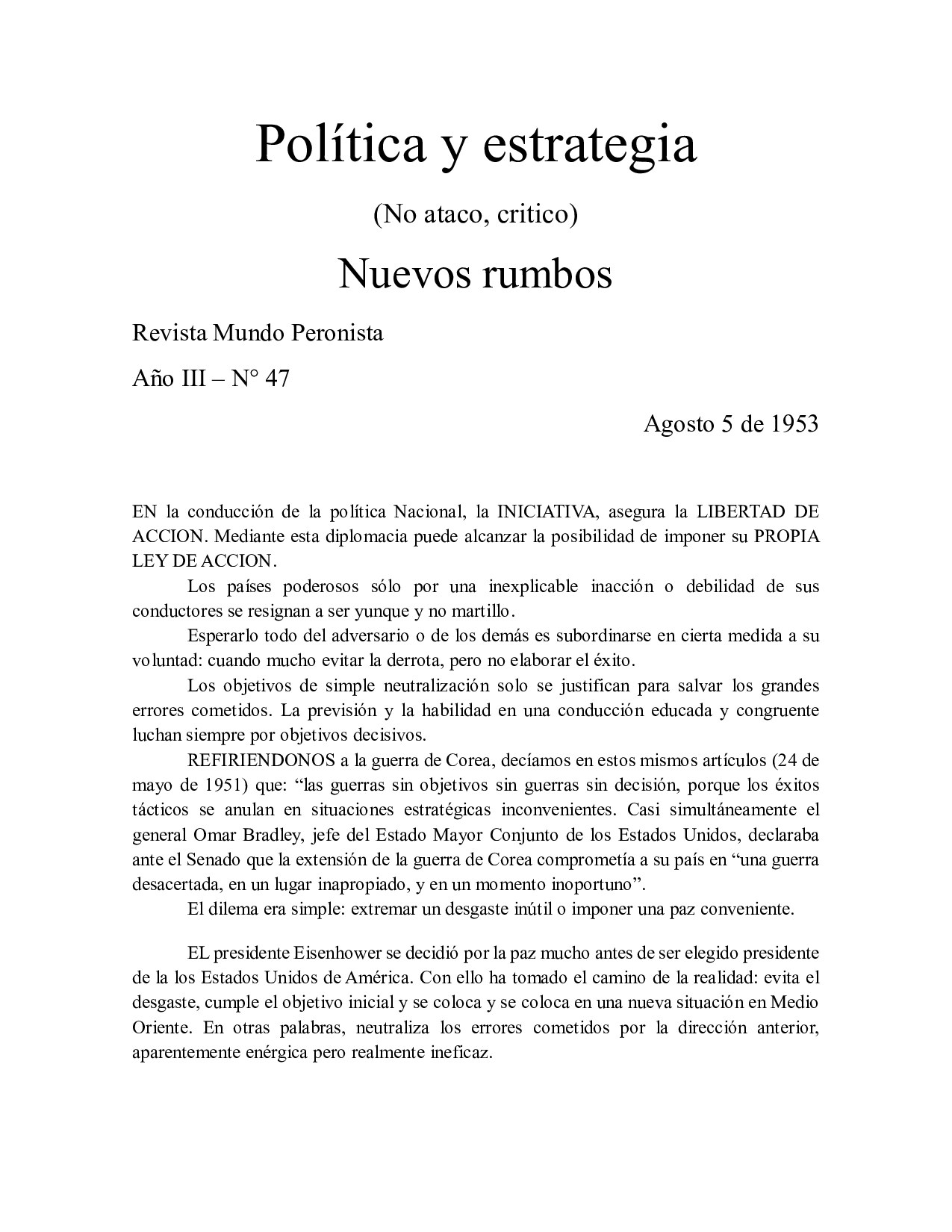 Nuevos Rumbos