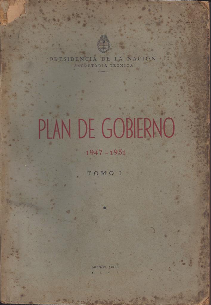 Plan de gobierno 1947 - 1951