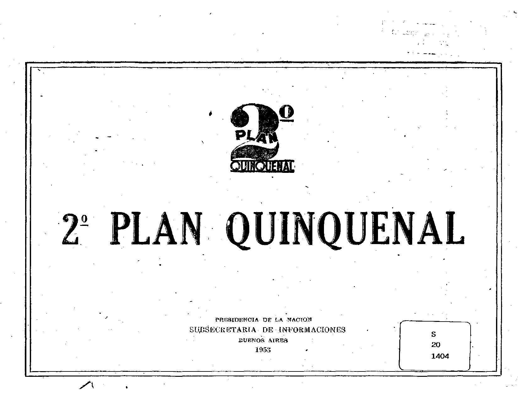 2º PLAN QUINQUENAL (mejorado)