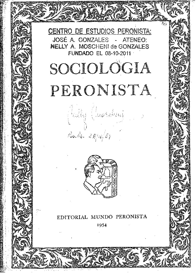 Sociología Peronista